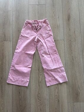 Girls Pink High Rise Flare Jeans💕